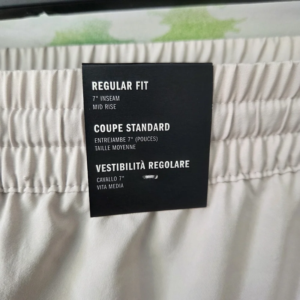 Adidas Men's Light Beige Cargo Shorts with Flap Pocket